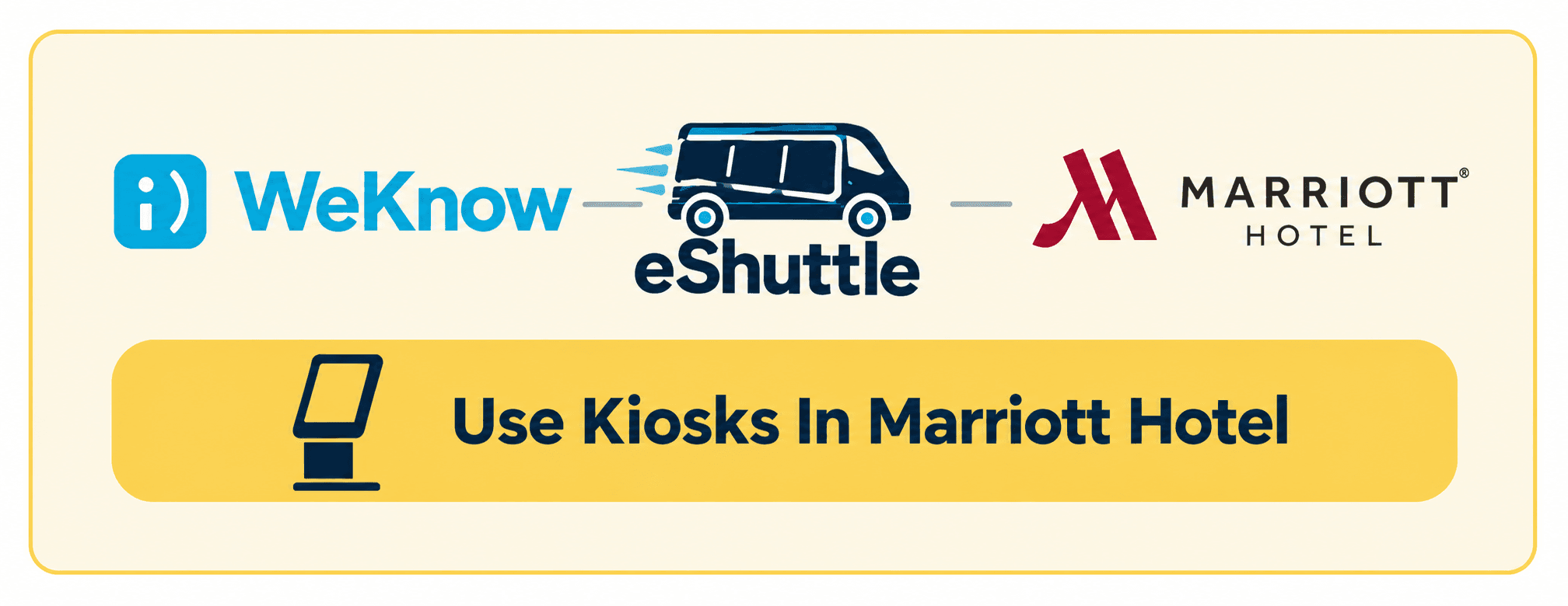 eShuttle - Use Kiosks In Marriott Hotel